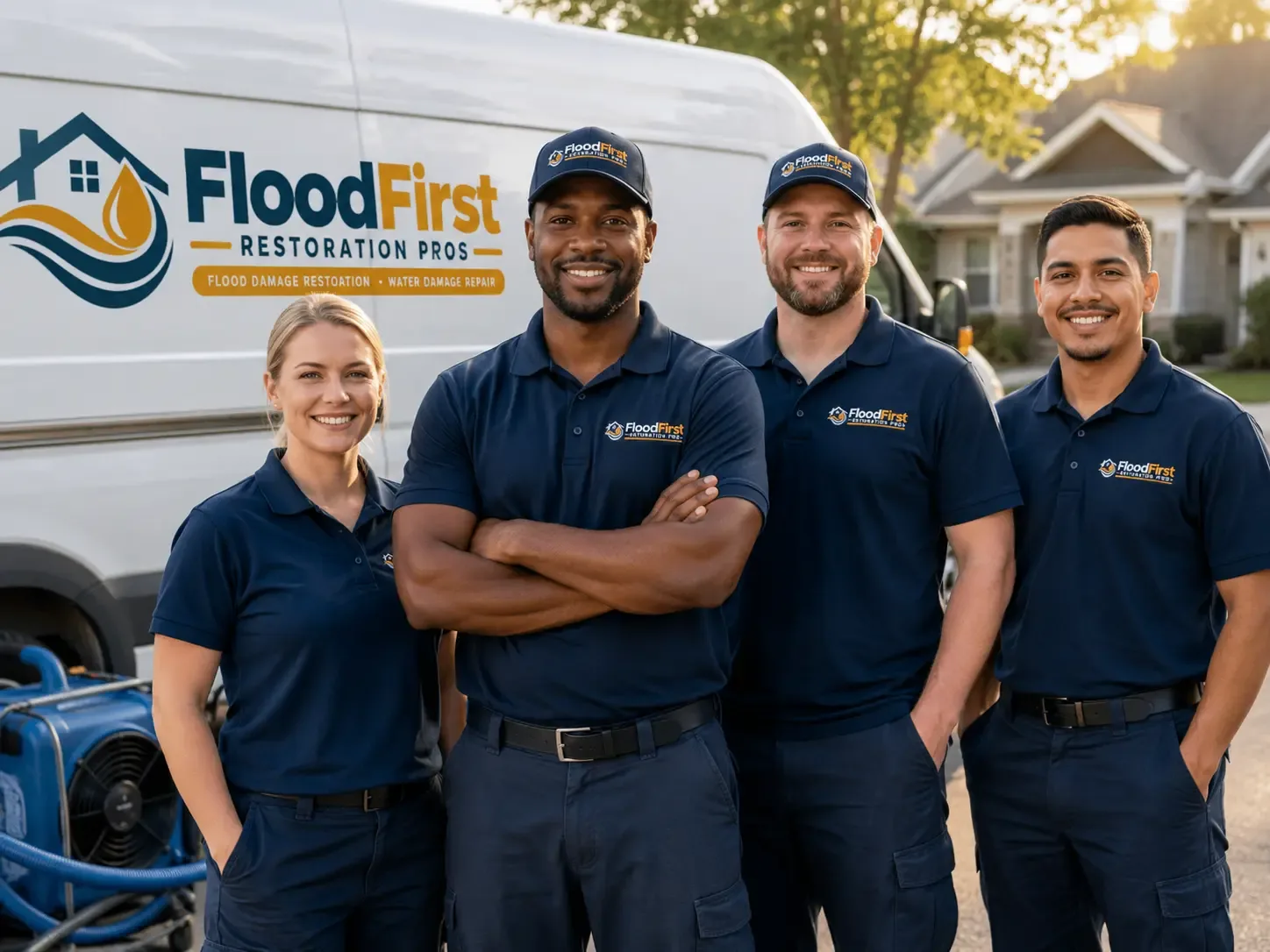 Flood Damage Restoration company in Ashley, OH